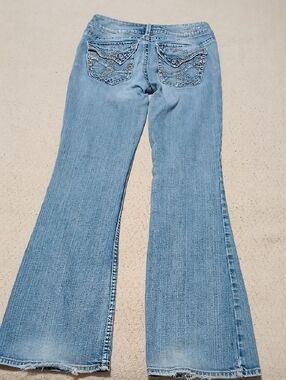 Silver Jeans Blue Washed Boot Cut Jeans